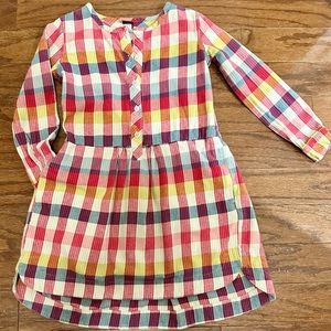 Tea Collection flannel dress w/ pockets